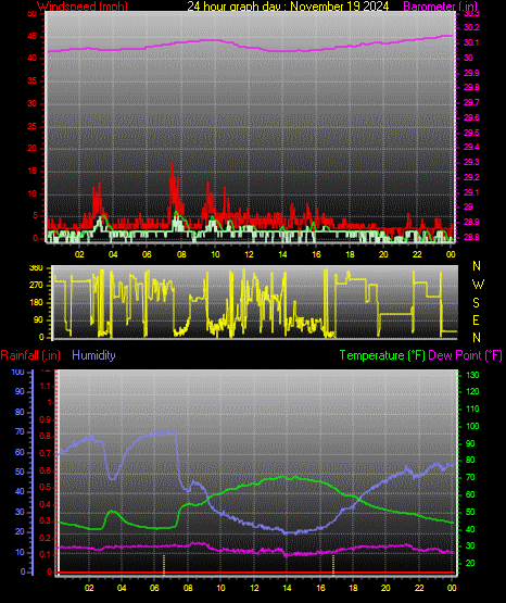 24 Hour Graph for Day 19