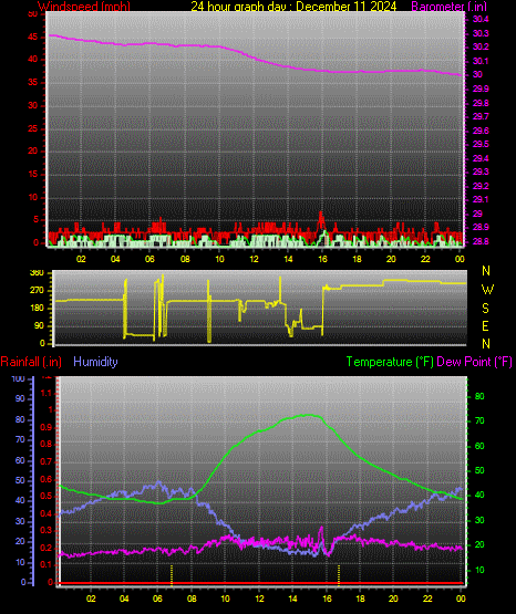 24 Hour Graph for Day 11
