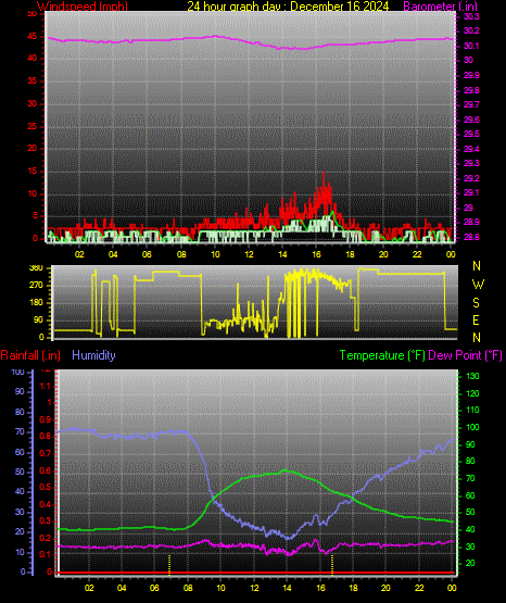 24 Hour Graph for Day 16