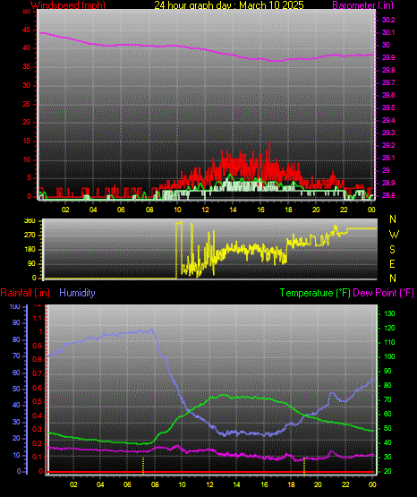 24 Hour Graph for Day 10